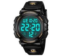 CIVO Men's Digital Sport Watch: Oversized Big Numbers LCD Backlight - Read Time at a Glance While Running No Need to Stop - Clear as Wall Clock from 4M - Waterproof for Outdoor Running & Camping