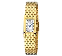 CIVO Vintage Small Watches for Women: Gold Rectangular Roman Numerals Dial