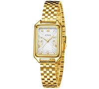 CIVO Vintage Watches for Women Rectangular: Roman Numerals Dial Easy Read | Analog Ladies Watch Stainless Steel Bracelet for Formal Casual Dress - Wedding Work Evening Events - Gift for Her Christmas
