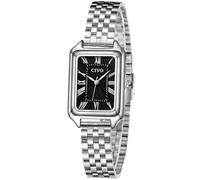CIVO Vintage Watches for Women Rectangular: Roman Numerals Dial Easy Read | Analog Ladies Watch Stainless Steel Bracelet for Formal Casual Dress - Wedding Work Evening Events - Gift for Her Christmas