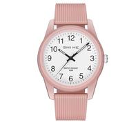 CIVO Watches for Women Analogue 50M Waterproof Pink Silicone Strap Ladies Watches Designer Simple Round Luminous Quartz Wrist Watches Teenage Girls Gifts for Women