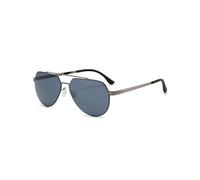 CiwDehuanle Pilot Sunglasses - Men's & Women's Unisex Black Polarised with UV400 Protection - Classic Vintage Style Ultralight Shades for Driving, Fishing & Running (B - Black/Grey)