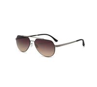 CiwDehuanle Pilot Sunglasses - Men's & Women's Unisex Black Polarised with UV400 Protection - Classic Vintage Style Ultralight Shades for Driving, Fishing & Running (F-gradually brown color)