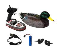 CIWEI V201 RC Boat RC Duck Boat 2.4Ghz Hunting Motion Remote Control Duck Boat Waterproof for Pool Pond Decor