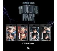 Cix - Thunder Fever - Keyring Album - Random Cover - in all Chain, Photocard + QR Card