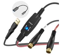 CIXUN USB MIDI Cable USB to 5 Pin MIDI Interface 1.5M/4.5FT