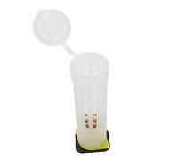 CIYODO 1 Set Cage Beehive Feeders Cage Holder Beekeeping Suit Bee Suit Bee Keeping Frames Bee Cages Hydroponic Net Cups Transport Cage Beekeeping Rearing Cup Bee Kit Jar