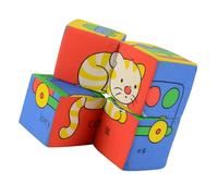 CIYODO 1 Set Educational Animal Blocks for Early Learning Jigsaw Puzzle Building Blocks for Promotes Shape and Color Recognition Supervised Play Encourages Imagination and Patience
