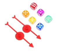 CIYODO 1 Set Game Pointer with Plastic Game Arrow Rotation and Dice and Party Activities for Endless Excitement