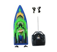 CIYODO 1 Set High Remote Control Boat Professional Quadrocopter Water Model with Strong Motor Dual Design Includes Remote Propellers No Batteries Required