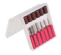 CIYODO 1 Set Nail Polisher Manicure Nail Drill Bits for Gel Nails Sanding Bands for Nail Drills Kit LED Nail Bits New Grinder Nail Drill Bits Stainless Steel. Silicone. Ceramics