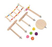 CIYODO 1 Set Parrot Chew Educational Playthings for Birds Safe Cage Accessories for Parrot Entertainment and Decorative Pet Supplies