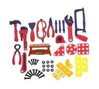 CIYODO 1 set Tool Set Funny Tool Playset for Pretend Educational for Boys Compact for Little Hands Enhances Cognitive Hands Skills