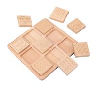 CIYODO 1 Set Touch and Feel for Sensory Exploration Jointed Board for Cognitive Development Montessori Learning Activity Texture Play for Engaging Parent Interaction