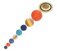 CIYODO 1 Set Universe Planet Models Solar System Figures Educational for Years Material Lightweight Planet Models for Astronomy Enthusiasts