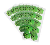 CIYODO 10 Sheets PVC Seed Pot Label Stickers Flower Shape Self Adhesive Hydroponic Garden Markers for Seed Pots and Plant Grow Baskets Durable Labels for Outdoor and Indoor Use
