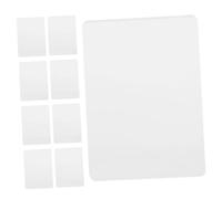 CIYODO 100 Sheets Transparent Laminating Sheets PVC Film Photo Protective Pouches Thickness Clear Lamination Pouches for Photo Preservation and Document Protection