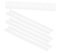 CIYODO 10000pcs Plastic Clothes Tag Locks Snap Fastener Loop for Price Tags Label Security Clothing Accessories for Socks Garment Packing