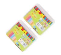 CIYODO 100pcs Arithmetic Rods Teaching Aids Educational for Counting Learning Math Manipulatives Enhancing Intelligence Development and Graphic Understanding