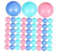 CIYODO 100Pcs Ball Pit Balls Bright Ocean Pool Play for Safe PE Round Play for Bathtub and Playground Fun with Hand-eye Coordination Development