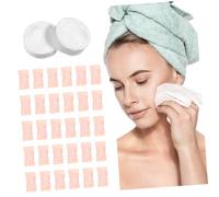 CIYODO 100pcs Compressed Towels for Travel Camping Disposable Facial Towels Soft Absorbent for Easy Cleansing Individually Wrapped for Hygiene