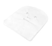 CIYODO 100pcs Disposable White Facial Gauze Sheets for Moisture Retention, Pre-cut Face Mask Pads Made of Soft Gauze Material, for Spa and Skin Care Treatments