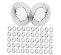 CIYODO 100pcs Invisible Hair Nets Soft Elastic Mesh for Ballet Buns Ponytail Holders Women Cooking Parties Weddings Stage Performances Hair Care Wrap