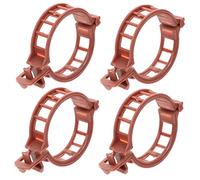 CIYODO 100pcs Plastic Plant Support Clips Durable Gardening Clamps for Tomato Vines and Vegetables Environmental Protection Material Easy to Use for Young Fruit Trees and Plant