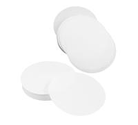 CIYODO 100pcs Qualitative Medium-speed Filter Paper Circles Diameter Lab Cellulose Paper for Particle Retention Low Ash Content High Wet Strength Filtration for Chemical Analysis