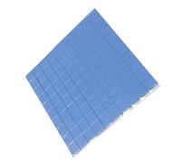 CIYODO 100pcs Thermal Conductive Silicone Pad for Ic Led Cpu Double Sided Self-adhesive Laptop Cooling