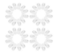 CIYODO 100pcs White Plastic False Nails with High Simulation and Lightweight Design for Beginners and Nail Art Salon Artists for DIY Manicure and Art Practice