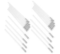 CIYODO 10pairs Metal Framework Eyeglass Temple Covers Replacement Tips for Glasses Arms Slip Ear Hooks for Sunglasses Temple Sleeve Ends for Comfort Fit