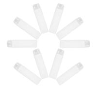 CIYODO 10Pcs 30Ml Refillable Travel Toiletry Bottles Soft Plastic Squeeze Bottles Portable Mini Lotion Containers for Cosmetic Shampoo Liquid Dispensers