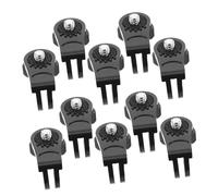 CIYODO 10pcs Action Camera Adapter with Phone Clamp Tripod Mount Conversion Head for Vertical Shooting Dual Capability for Smartphones Portable Outdoor Sports Camera Accessory