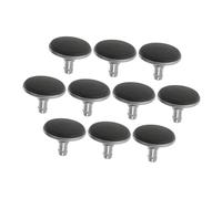 CIYODO 10pcs Adjustable Locking Fixed Feet Chair Casters with Non-slip Shockproof Base for Office Chairs Sofa Furniture Replacement