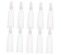 CIYODO 10pcs Ampule Bottle Tips with Finger Protection Transparent Plastic Vial Openers for Flame Sealed Ampoules Safe Liquid Dispensing Toppers for Laboratory and Hospital Use