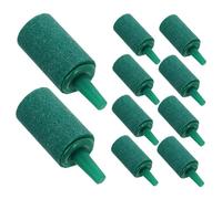CIYODO 10pcs Aquarium Air Stones Cylinder Bubbler for Oxygenation Fish Tank Bubble Oxygenation Kit Efficient Bubbling