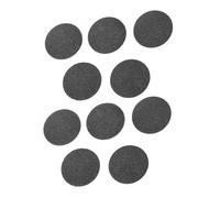 CIYODO 10pcs Black Replacement Heads for Pedicure Foot Callus Removers Dead Skin Remover Supplies for Thick Rough Skin Easy Foot Care Tool