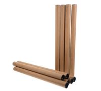 CIYODO 10pcs Kraft Paper Poster Tubes Mailing Tubes for Art Storage and Shipping for Posters Prints Crafts and Documents Protection