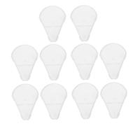 CIYODO 10pcs Makeup Brush Head Covers Protective Caps for Fragile Bristles Travel-friendly Cosmetic Brush Protectors Space-saving Storage for Makeup Artists and Daily Use