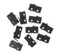 CIYODO 10pcs Micro on off 5a Spdt 1no 1nc Straight Lever for Appliances Compatible Lamps and Electrical Devices