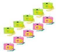 CIYODO 10Pcs Mini Projection Camera Creative Interactive Camera Modeling Props for Fun Childhood Development Parent Interaction Random Color