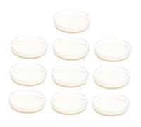 CIYODO 10pcs Nutrient Agar Plates 7cm Petri Dishes Kit for Science Experiment Supplies