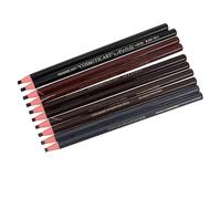 CIYODO 10Pcs Peel-off Eyebrow Pencils with Soft Tearable Texture for Natural Brow Shaping Multi-color Drawing Cosmetics for Women Makeup Choice