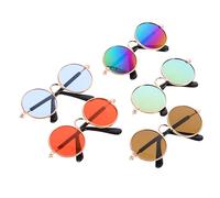 CIYODO 10pcs Pet Sunglasses for Dogs and Cats Fashion Eyewear for Pets Uv and Windproof Design for Outdoor Adventures and Photoshoots