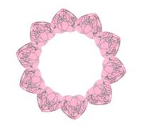 CIYODO 10pcs Polished Love Turquoise Blocks Decoration Valentine Stone Mineral Making Craft Shape Decorative Hearts Natural DIY Accessory Desktop Heart Adornment Pink Turquoise