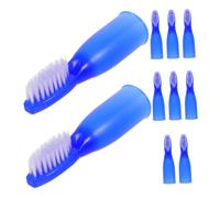 CIYODO 10Pcs Portable Mini Toothbrush with Short Handle Soft Bristles for Prisons Rehabilitation Centers Lightweight Safe Oral Care for Inmates