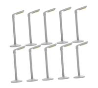 CIYODO 10pcs Realistic Vintage Dollhouse Lighting for Micro Landscapes Educational for Teaching Traffic Rules for Fairy Garden Decor