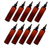 CIYODO 10pcs Refillable Shampoo Lotion Bottles for Travel and Home Use Portable Dispenser Containers for Liquid Soap Body Wash and Lotion Plastic Toiletries Storage