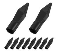 CIYODO 10pcs Safe Rubber Arrow Tips Replacement for Outdoor Archery Soft Small Arrowheads Accessories for Hunting Practice and Injury-reducing Heads